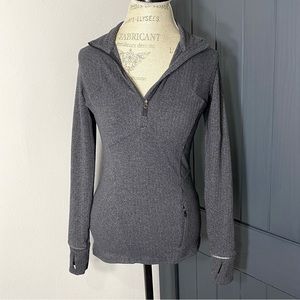 Lululemon Kanto Catch Me 1/2 Zip Jacket, Heathered Herringbone